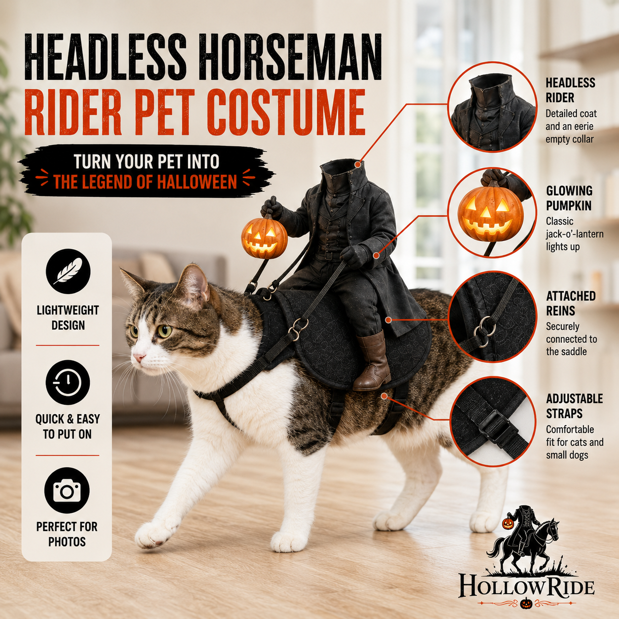 HallowRide™ Cat Costume